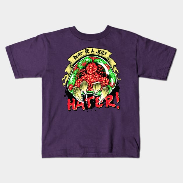 Jelly Hater Kids T-Shirt by Pinteezy